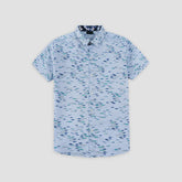 Fishy Sky Casual Shirt -BCS07 - Maa Sadqay