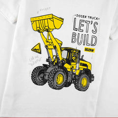 Dozer Truck: Shirt & Short Set -SN005 - Maa Sadqay