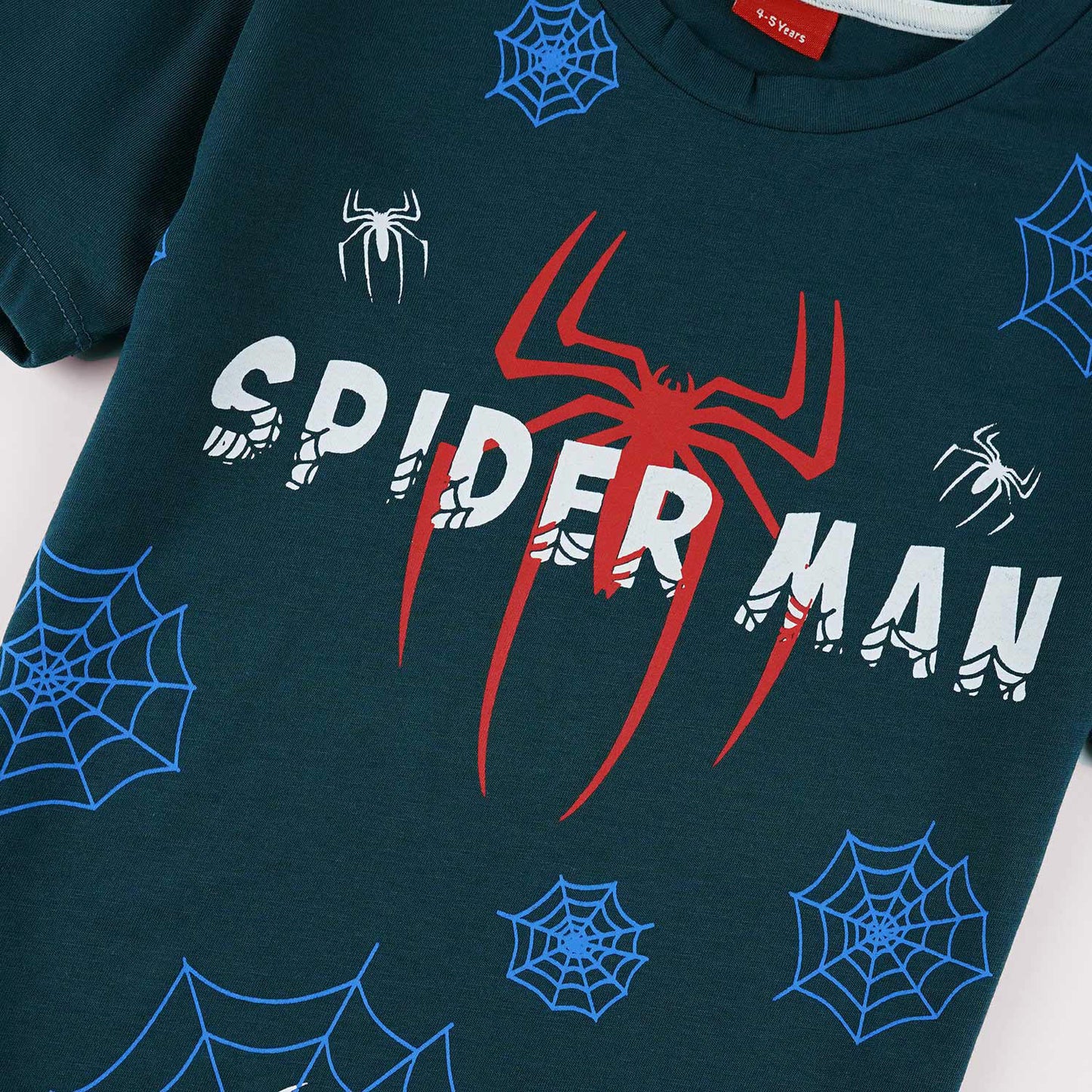 Spiderman : Shirt & Short Set -SN008 - Maa Sadqay