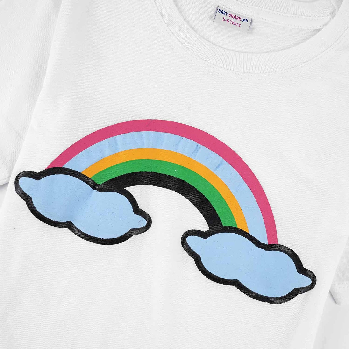 Rainbow-Kids Summer Pajama Suit -PJ04 - Maa Sadqay