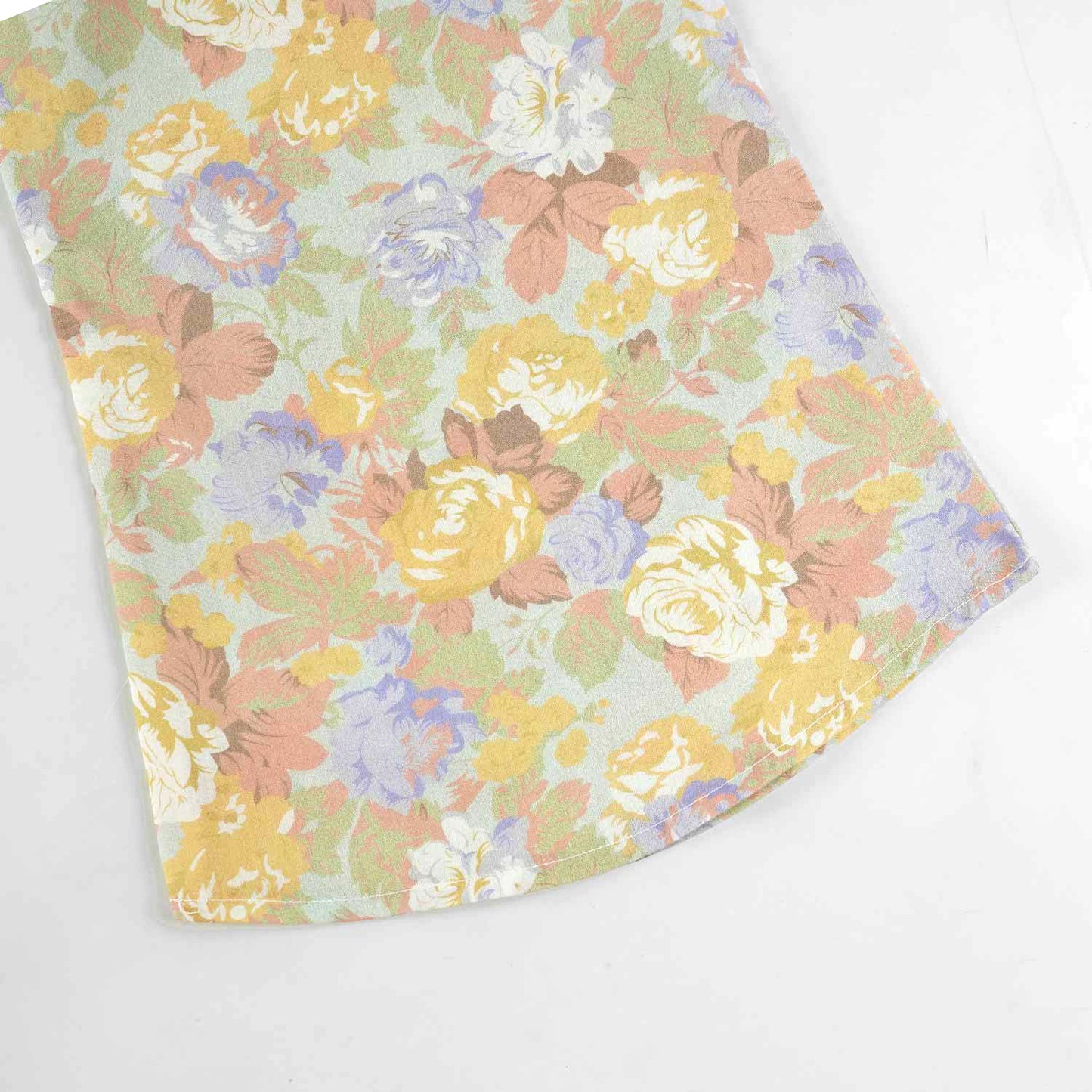 Soft Floral Hues -Crop-top with Bell Bottom -CT121 - Maa Sadqay