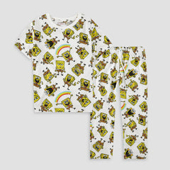 Sponge Bob-Kids Pajama Suit -PJ05 - Maa Sadqay