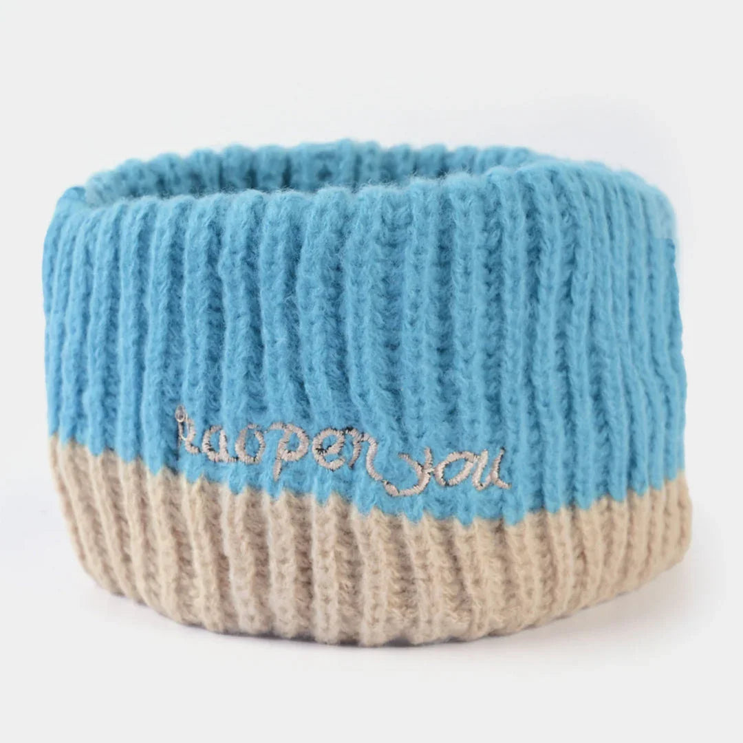BC111 - Woolen Cap with Neck Warmer- 2pc Set - Maa Sadqay