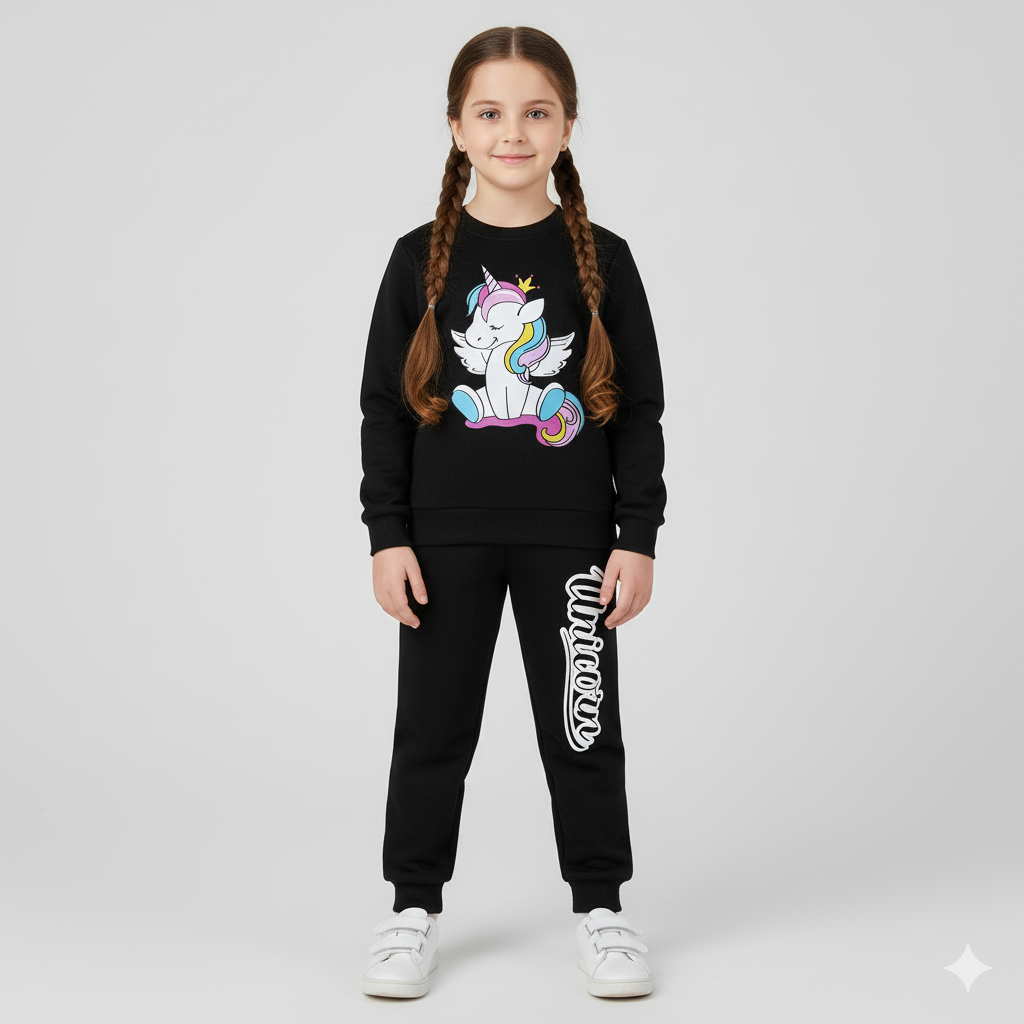 Unicorn Fleece Jogger Suits - Maa Sadqay
