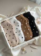 Super Warm Polyamide Soft Plush Women Ankle Socks