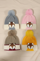 Kids Woolen Cap 3-10 y - Bc125