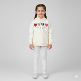 Girls Premium Fleece Hoodie - Life is good - Maa Sadqay