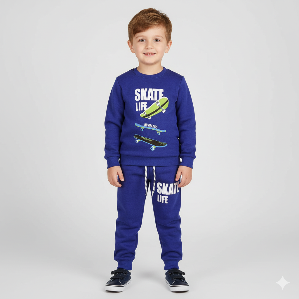 Skate Life Jogger Suits Blue