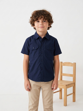 Boys Double Pocket Casual shirt -BCS10