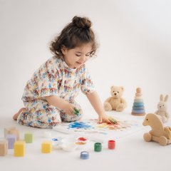 Toddler - Little Painters -Crop-top with Bell Bottom -CT158