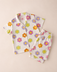 Girls Summer Floaral Co ord Set - GCSFLO540