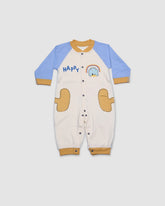 Full sleeves Baby Romper - Blue
