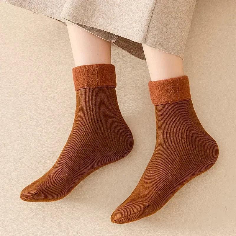 Unisex Cashmere Thermal Lining Socks - Maa Sadqay
