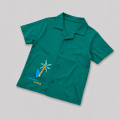 Summer Escape Camp Collar Button-Down Shirt - BCOS1011