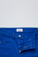 Girls Royal Blue Flared Jeans – Classic Denim Bell Bottoms. DJ13