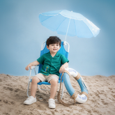 Toddler - Summer Escape Camp Collar Button-Down Shirt - BCOS1011