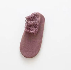Thermal Fleece Socks with Lace