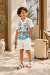 Boys Premium Hawaiian outfit- BNS2001