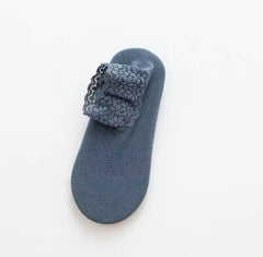 Thermal Fleece Socks with Lace