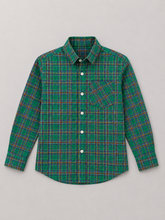 Multi Green Checkered Full Sleeves Casual shirt -BCS02