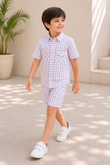 Boys Classic Check Co-ord Set - BCSC50