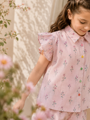 Girls Floral Co Ord Set - GCS504