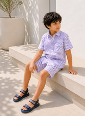 Boys Classic Check Co-ord Set - BCSC51