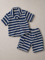 Boys Premium Waffle Knit Summer Co-ord Set - BCSOM154