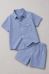 Boys Classic Check Co-ord Set - BCSC55