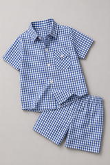 Boys Classic Check Co-ord Set - BCSC55