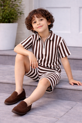 Boys Premium Waffle Knit Summer Co-ord Set - BCSOM150