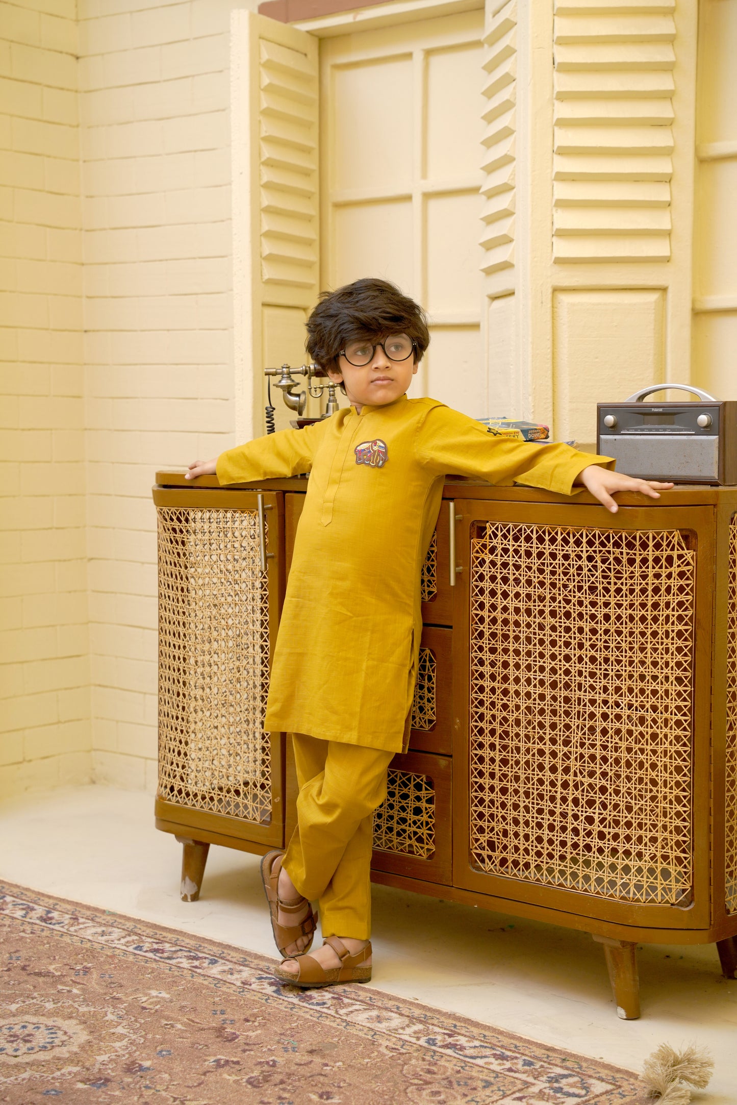Mustard Custard Boys Suit