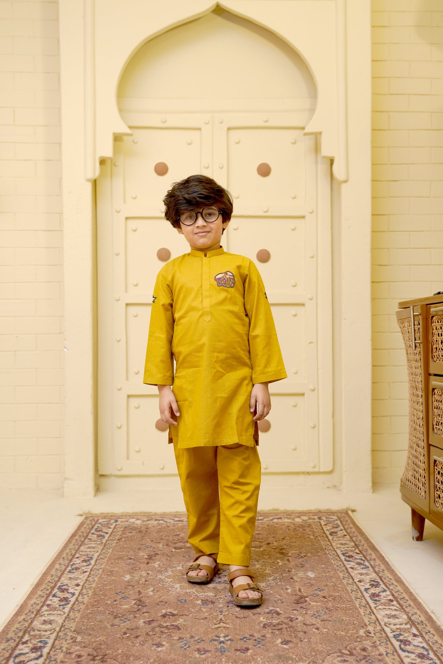 Mustard Custard Boys Suit