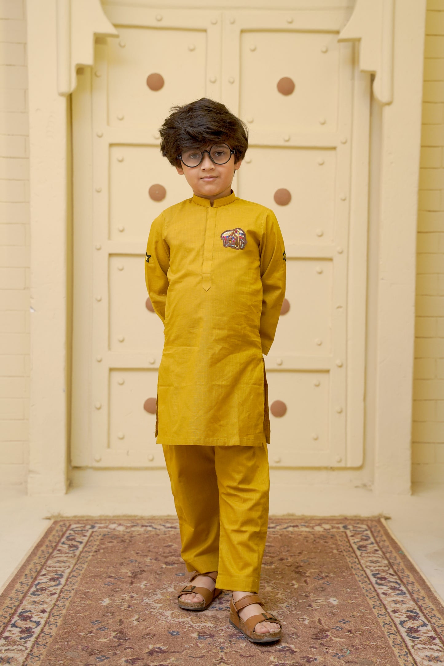 Mustard Custard Boys Suit