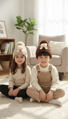 3D Teddy Woolen Cap 2-8y - Bc119