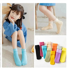 Pack of 5 Kids Warm Cashmere Thermal Lining Socks