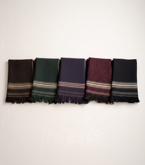Boys Premium Woolen Shawl -Black