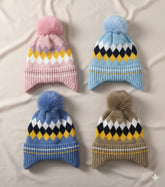 Multi Woolen Cap / Ear Protection 2y-10y - Bc120