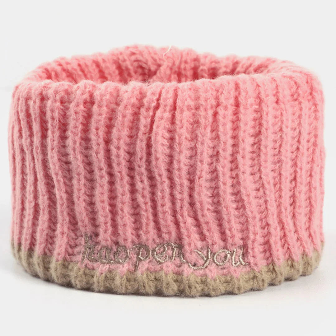 BC111 - Woolen Cap with Neck Warmer- 2pc Set - Maa Sadqay
