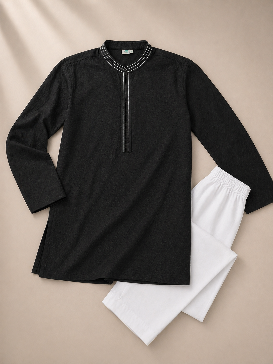 Boys Soft Summer Cotton Kurta Trouser Set - BKP602