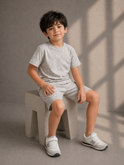 Boys Monogram Print Co-ord Set - BCSRN101