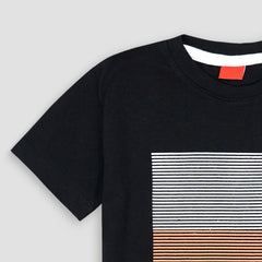 Boys T-Shirt-Black -TS007
