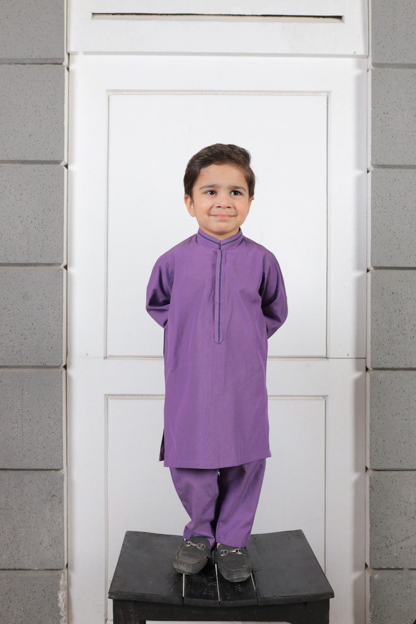 Purple Passion Boys Suit