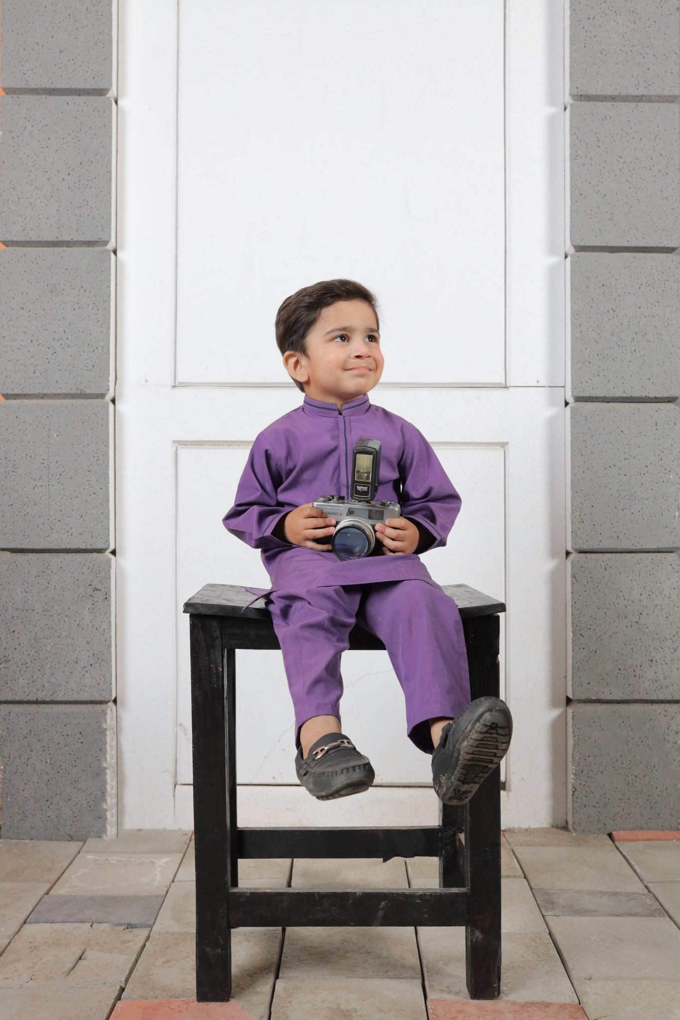 Purple Passion Boys Suit