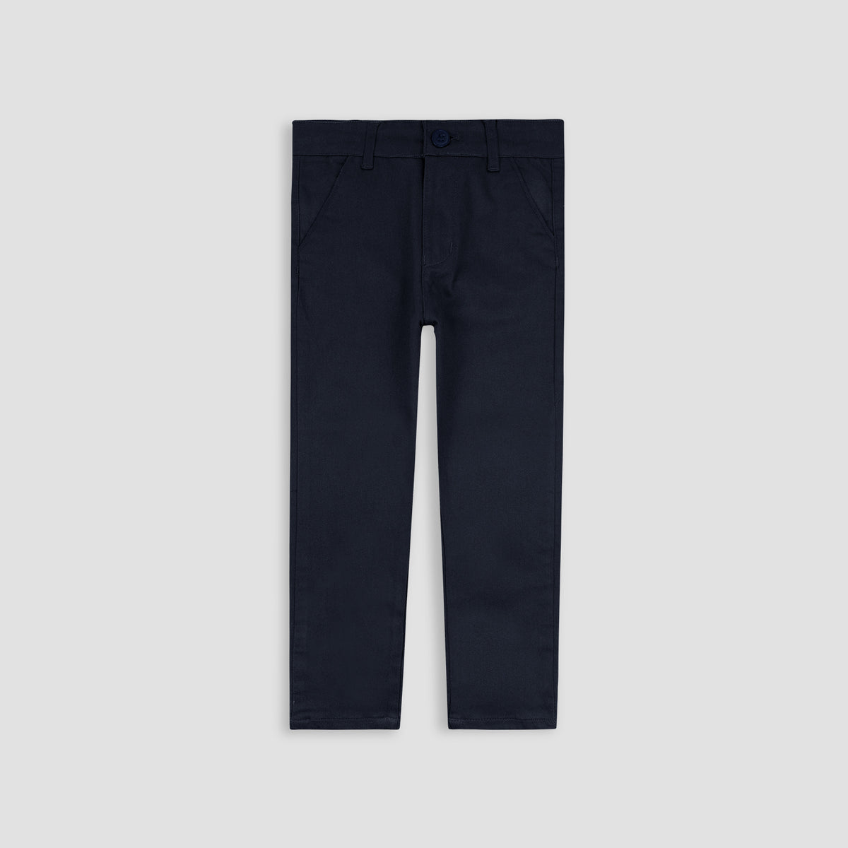 Sleek Cotton Pant-Navy - Maa Sadqay