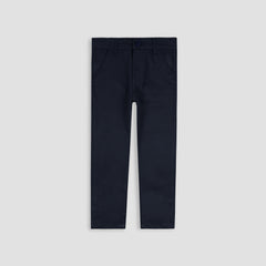 Sleek Cotton Pant-Navy - Maa Sadqay