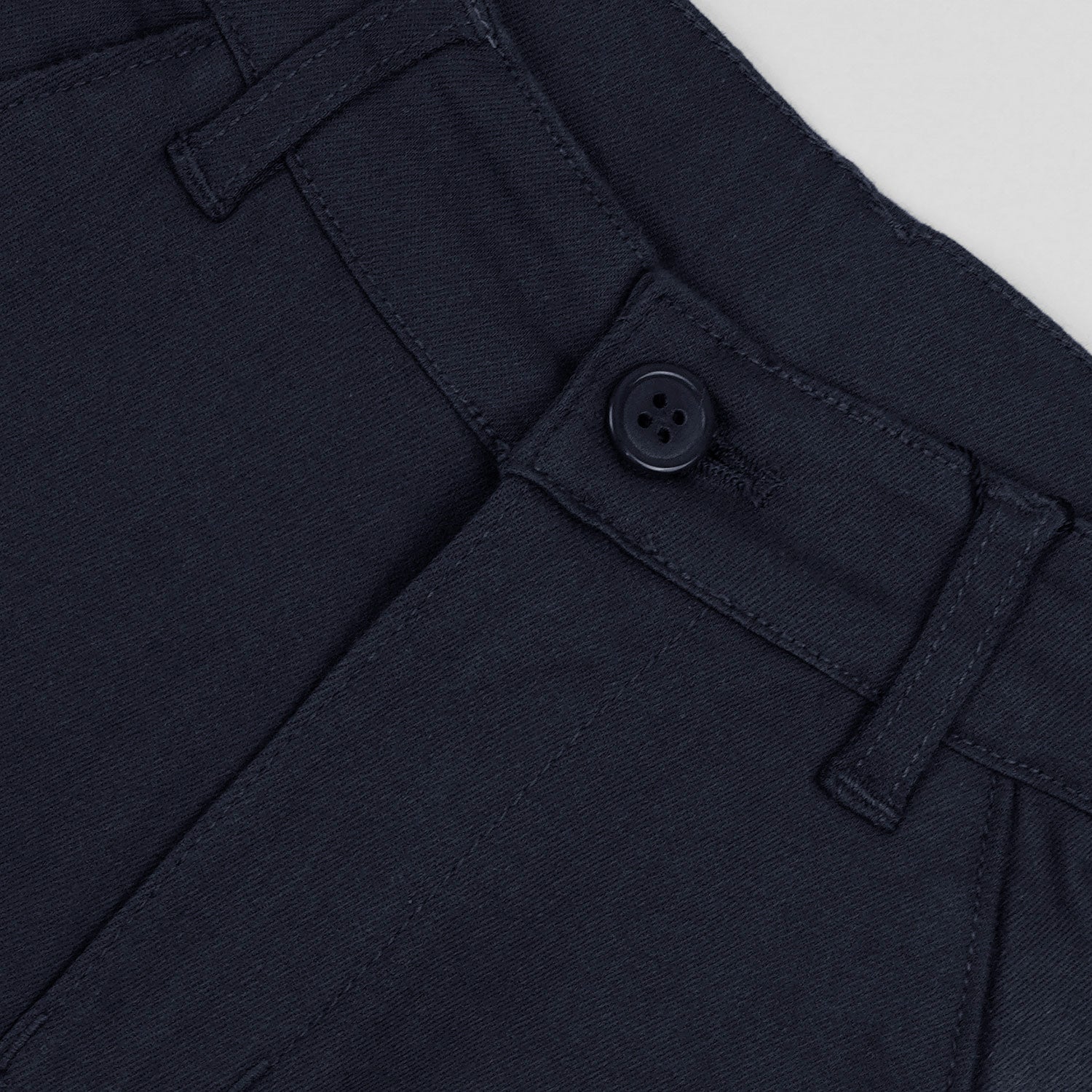 Sleek Cotton Pant-Navy - Maa Sadqay