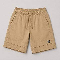 Boys Lightweight Drawstring Summer Shorts - BSMU01 ( Khaki )