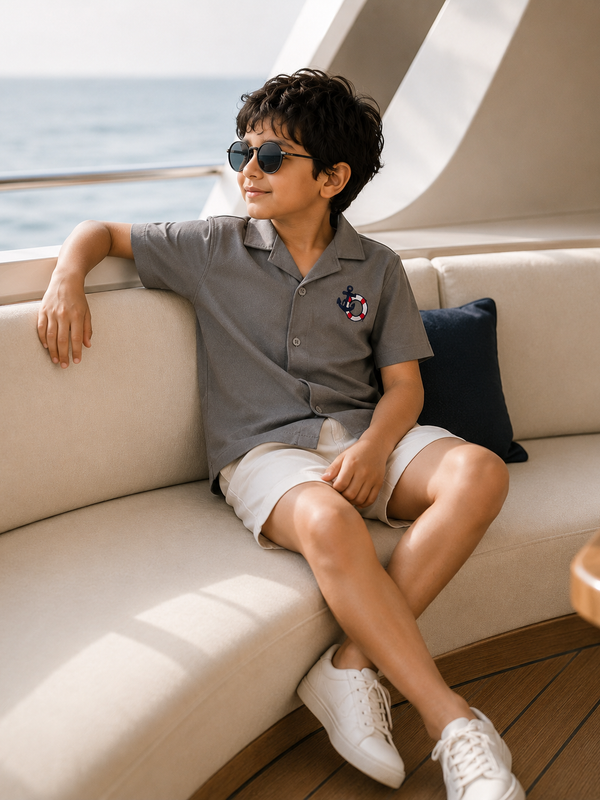 Boys Premium Button-Down Shirt - BCOS1009