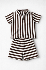 Boys Premium Waffle Knit Summer Co-ord Set - BCSOM150